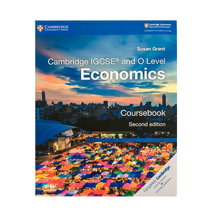 现货Cambridge IGCSE reg and O Level Economics Coursebook Second edition剑桥大学出版社国际英语原版进口经济学第二版学生书