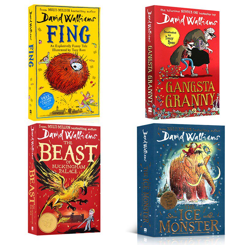 大卫威廉姆斯david walliams青少年幽默小说 毛球怪fing了不起的大盗