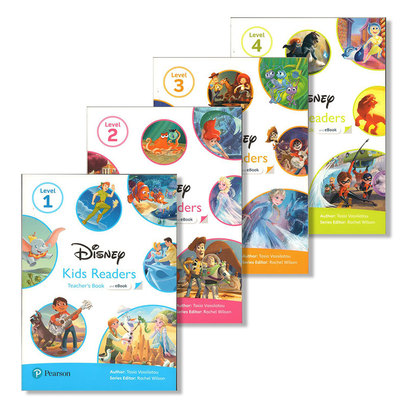 原版进口 迪士尼少儿英语 Disney kids Readers Teacher's Book and Ebook 迪士尼儿童读物教师用书 英文原版