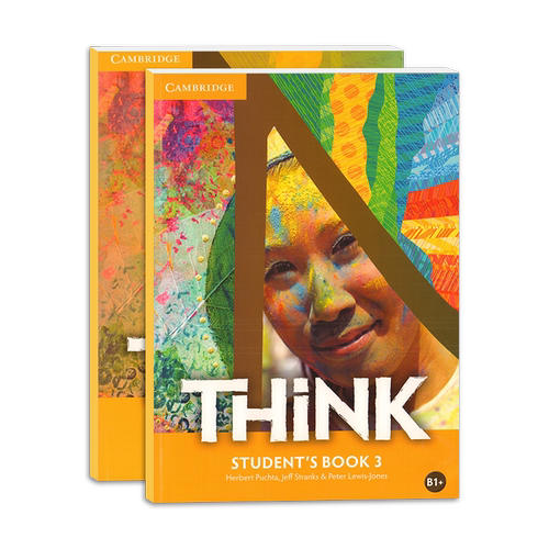 现货原版Cambridge Think 3级别学生书练习册电子音频 B1+套装 剑桥初中英语教材 think思维KET/PET考试教辅外语培训_虎窝淘