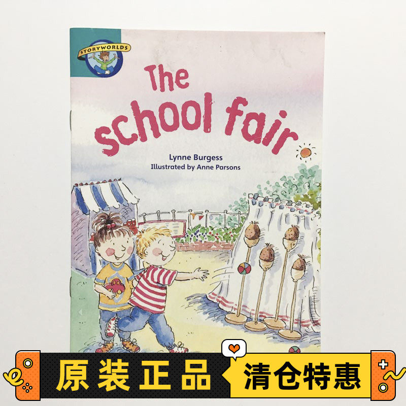 story worlds the school fair 英文原版阅读绘本