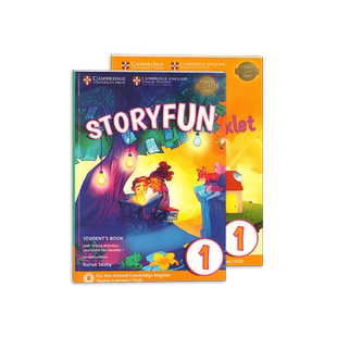 原版少儿英语教材Cambridge english Story fun 1 2 3 4 5 6 starters movers flyers剑桥官方YLE一级考试书官方备考书YLE二级三级