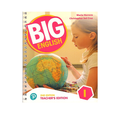 现货 new  Big English Teacher's Edtion 123456级 教师书 新版朗文培生英语书培训机构老师用书第二版新版