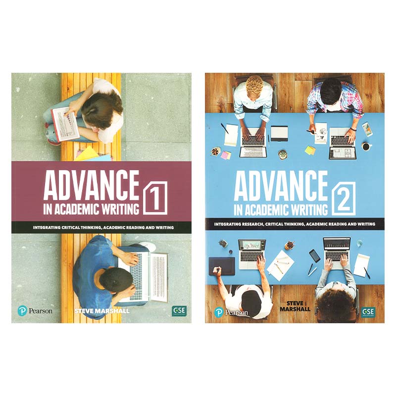 特价清仓 英文原版 培生CSE Advance IN Academic Writinc 1-2阶 批判性思维研究 学术写作进阶