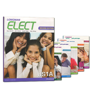 原版进口 香港朗文初中英语教材 Longman Elect JS 1A/1B/2A/2B/3A/3B 学生课本含写作和阅读