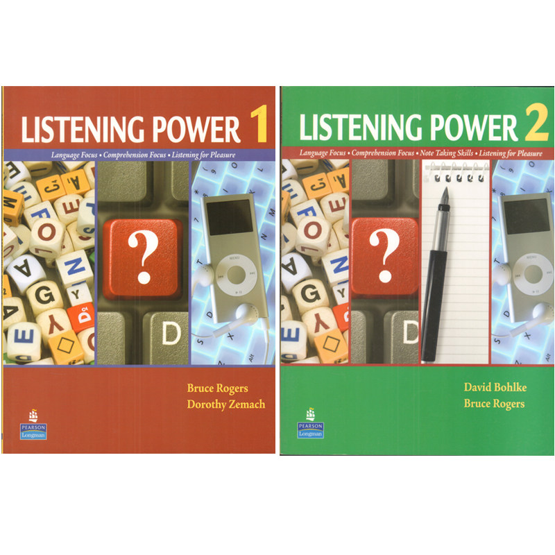 原版进口英文教材 Listening Power 学生用书听力能力 技能训练教材