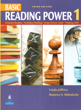 特价清仓原版进口英文教材Basic Reading Power 1 3rd 基础阅读能力第三版 技能训练英语书
