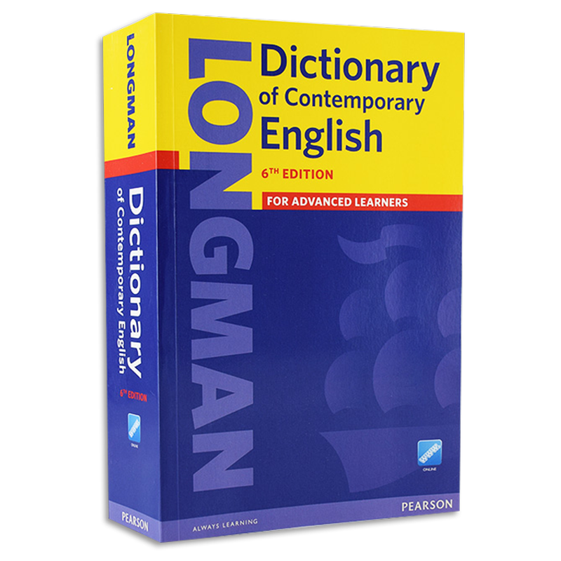 朗文高阶英语词典正版Longman Dictionary 中学英文托福少儿6级当代高级英英辞典练习册电子版写作字典书籍单