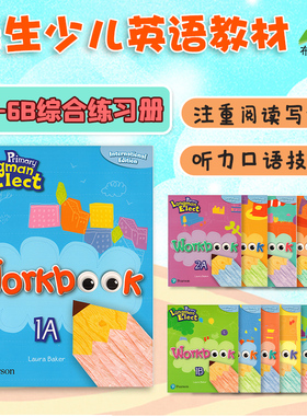 现货 Primary Longman Elect workbook 123456AB综合练习册 原版进口培生朗文外国语学校少儿英语教材6-12岁小学英语教材