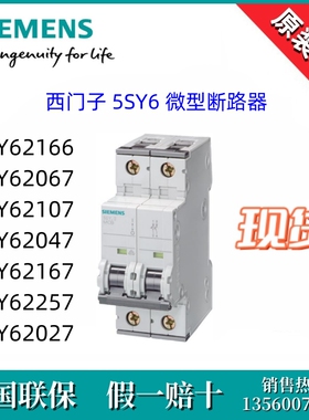 5SY62166/5SY62067/5SY62107/5SY62047/62167/62257/202-7 西门子