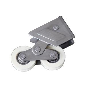 旧型90滑轮滑动门和窗滑轮828铝合金窗滚轮旧滑动门轨道175型2008