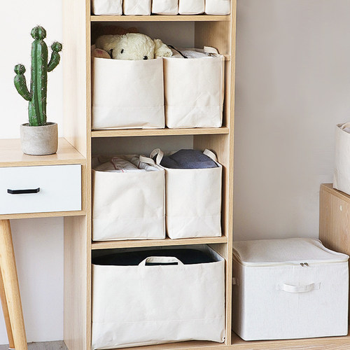 衣服床品收纳筐布艺箱盒折叠手提