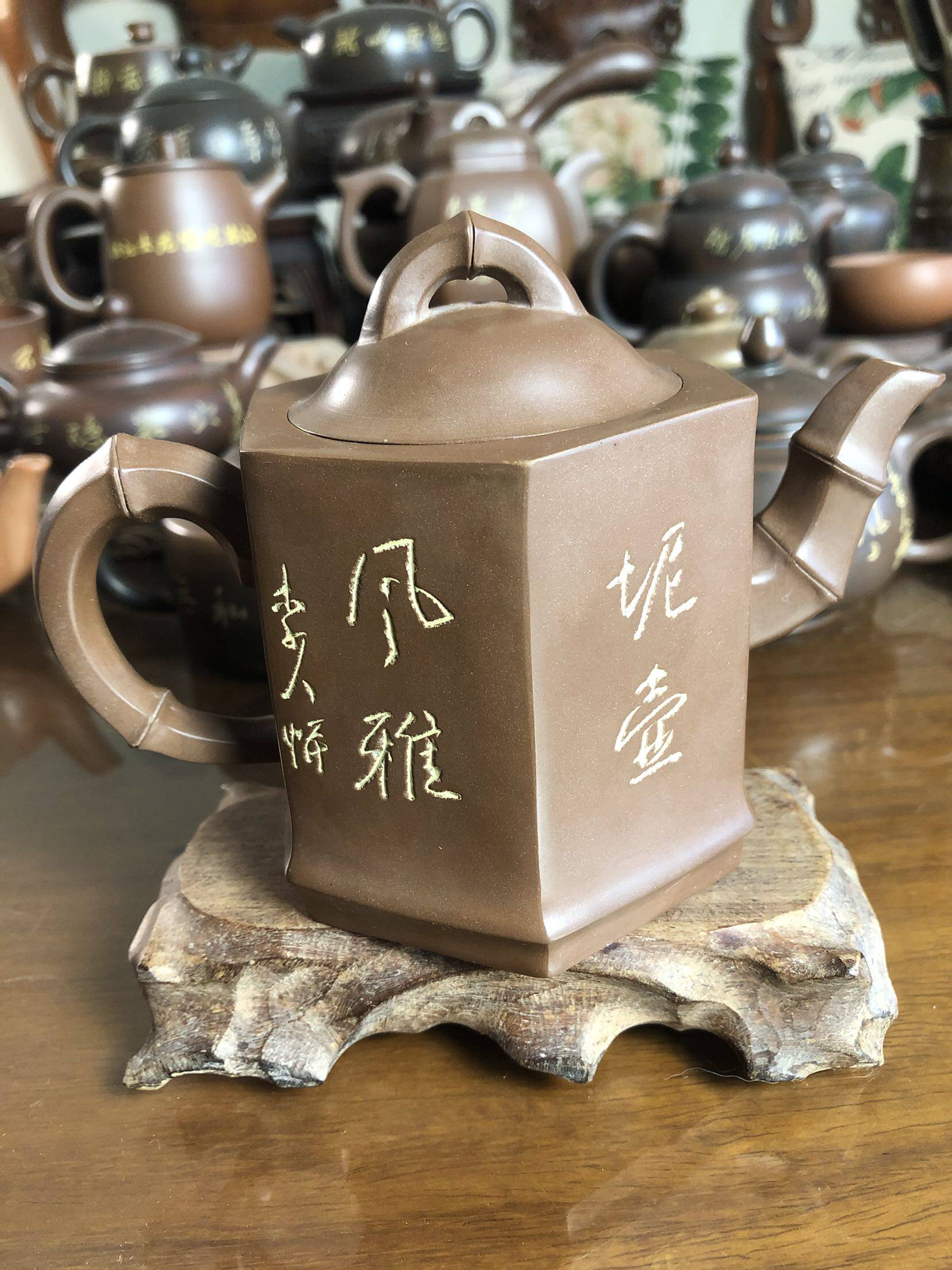 大师纯手工六方壶