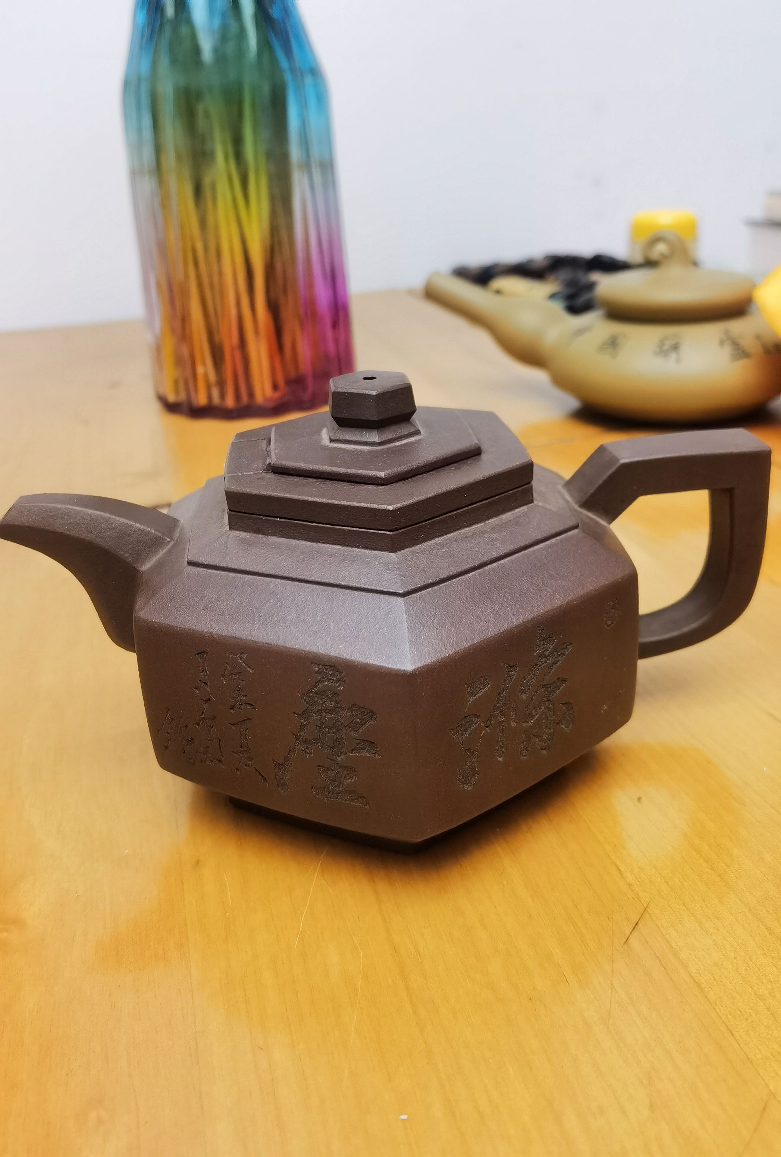 顾景舟侄女,顾秀娟复刻他经典作品金奖收藏级工艺复杂抽盖雪华壶