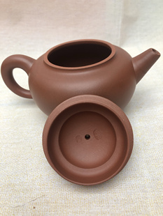 尹利敏实力派紫砂陶手，全手工制作早期黄龙山优质清水泥君德壶