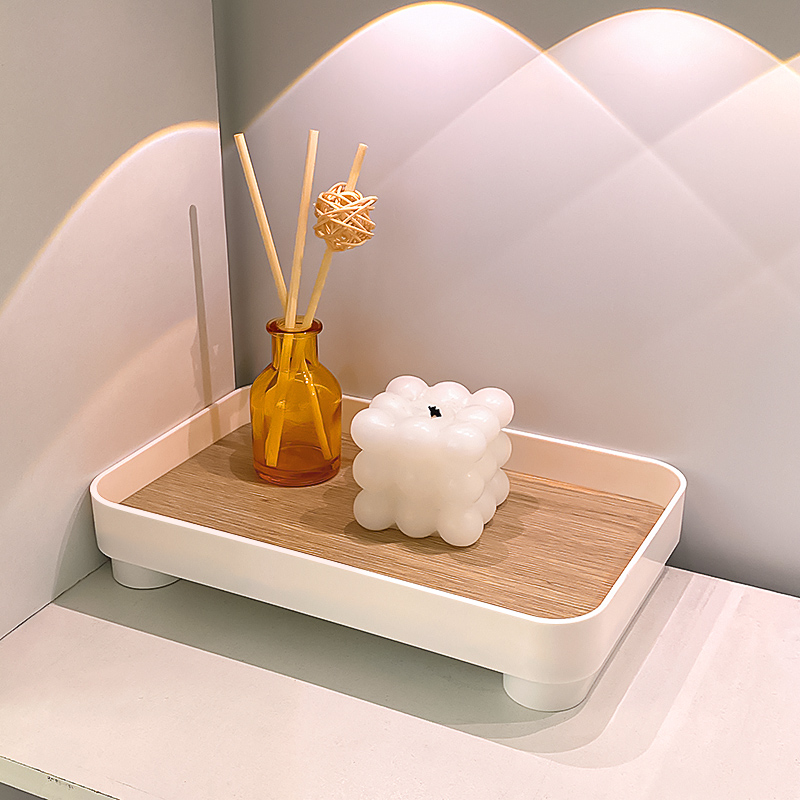 玄关入门钥匙收纳摆件托盘