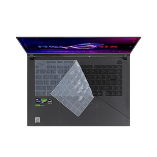 适用ROG枪神8Plus键盘膜枪神7超竞版笔记本键盘保护膜G614J按键防尘垫罩G834J硅胶保护套18英寸电脑屏幕贴膜