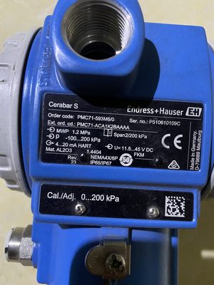 恩德斯豪斯E+H压力变送器PMC71-593M6/0,全新未议价!