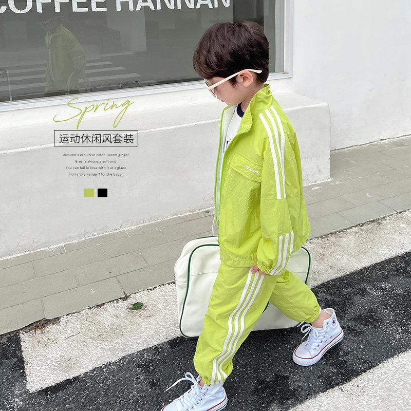小o宝okids 男童套装2023新款春装帅气儿童中大童休闲运动套装,童装/婴儿装/亲子装,套装,淘宝优惠券,粉丝福利购,淘宝优惠卷