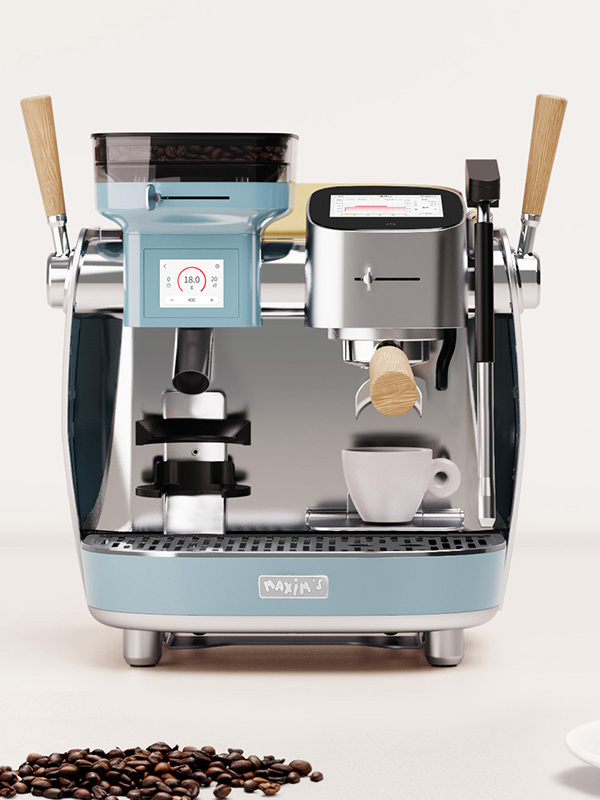 【政府补贴】马克西姆塞纳X智能变压意式半自动家用咖啡机研磨