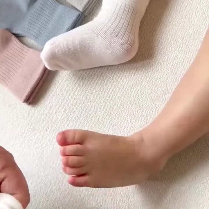无骨春秋婴儿袜子松口新