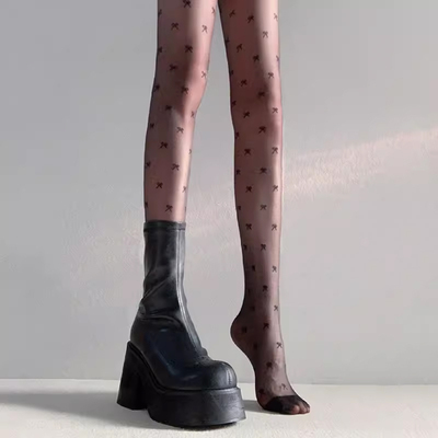 【显瘦】马丁靴厚底增高小个子