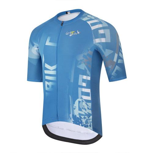 LEST GOBIK男女涂鸦骑行服上衣修身竞技高端公路车山地车运动衫