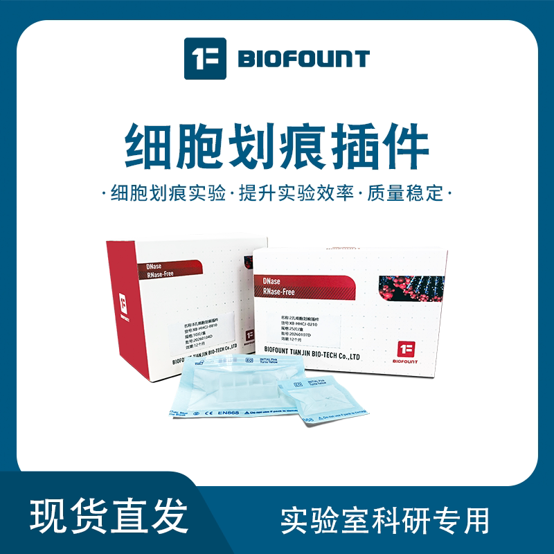 细胞划痕插件insert 伤口愈合 细胞划痕愈合实验组件 2孔/8孔 - 实物图