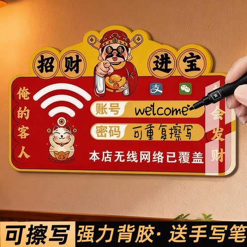 【新品上新】可擦写WiFi提示牌