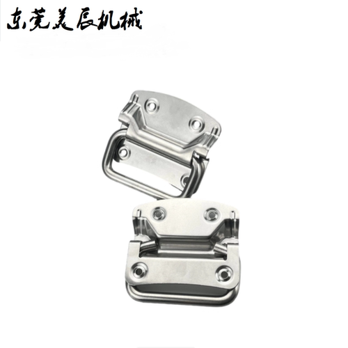 不锈钢可回弹折叠拉手