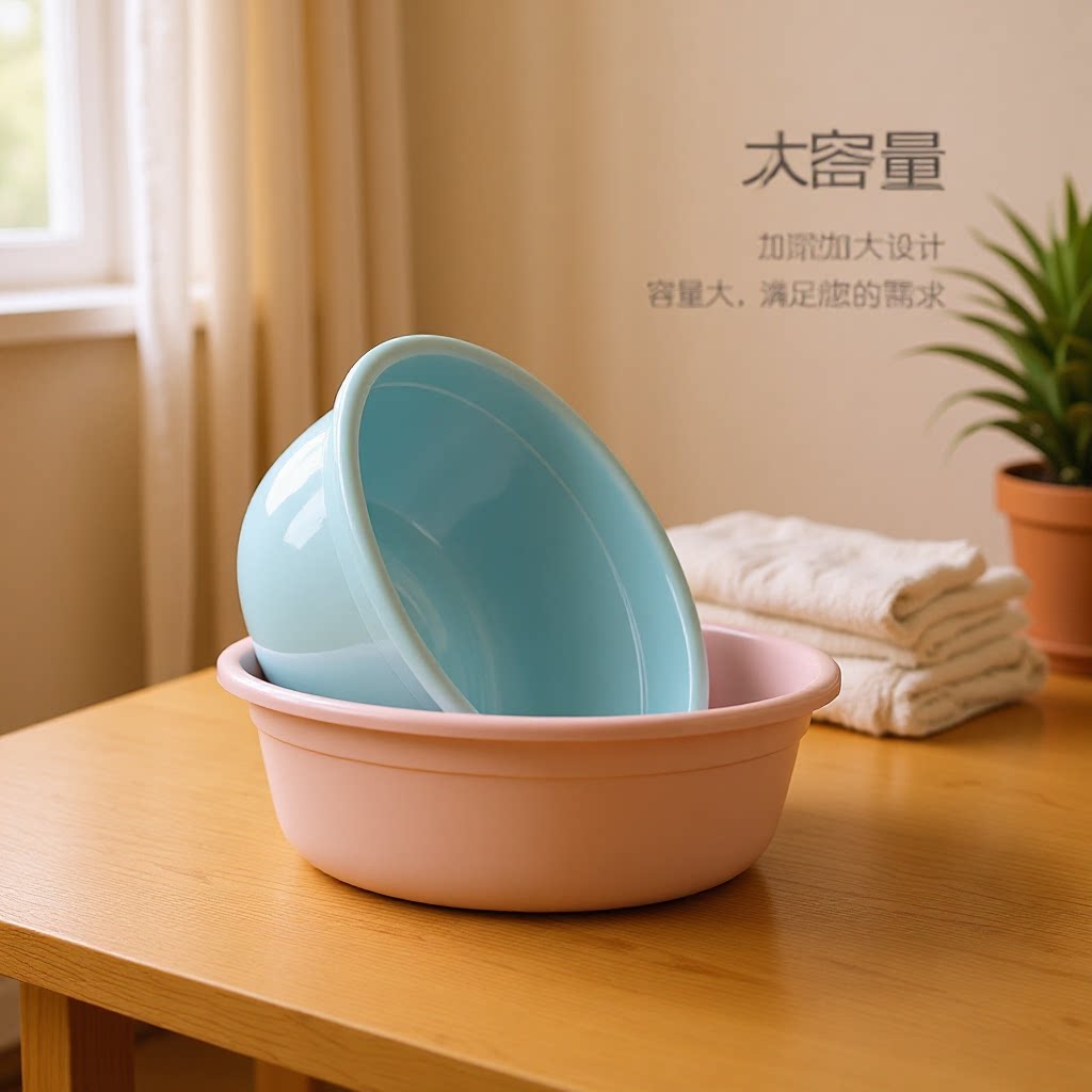 包邮健安超大脸盆盆子塑料盆