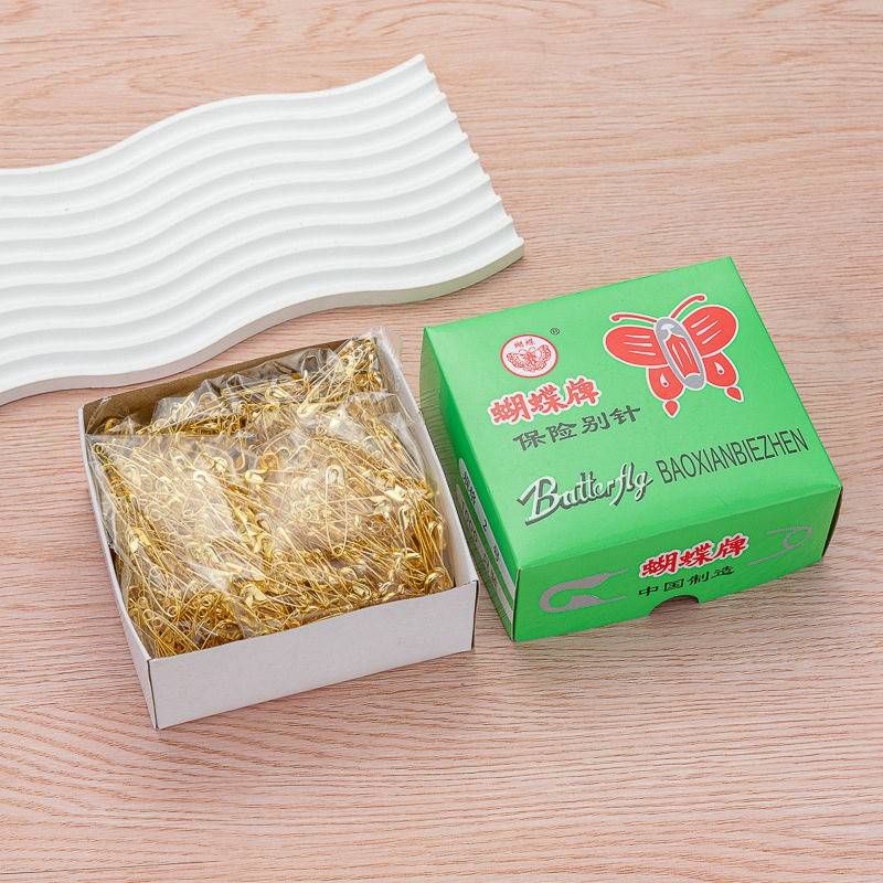 现货电镀铁小别针金色安全别针古铜色安全别针悬挂吊牌金属小扣针