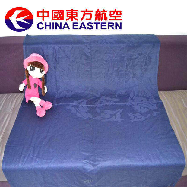 东方航空飞机盖毯午睡毯毯子