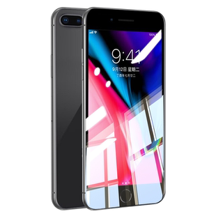 适用苹果8Plus钢化膜iPhone8手机膜7全屏7Plus覆盖iPhone6高清6plus平果6P防摔iP8贴膜iP7八保护八i8七全包六