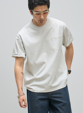 TANOXI T300「臻品」创新科技透气高弹速干棉混纺切割口袋短袖T恤