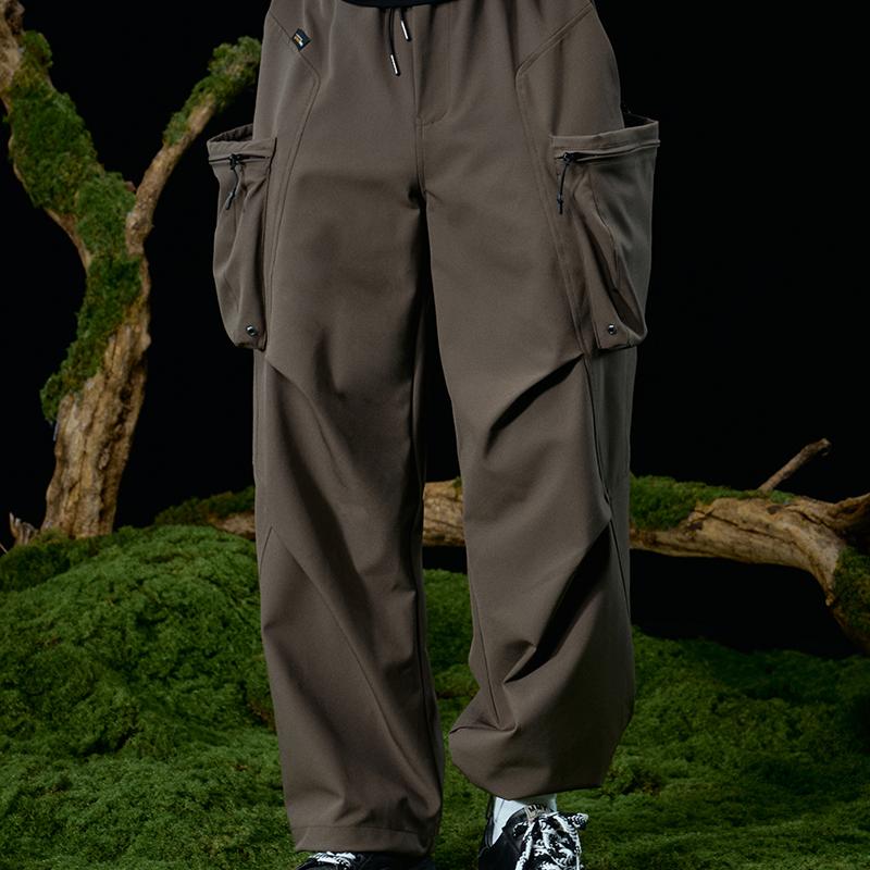 TANOXI机能大口袋长裤