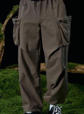 TANOXI P305 CORDURA 无氟防泼水 机能户外 大口袋工装裤直筒长裤