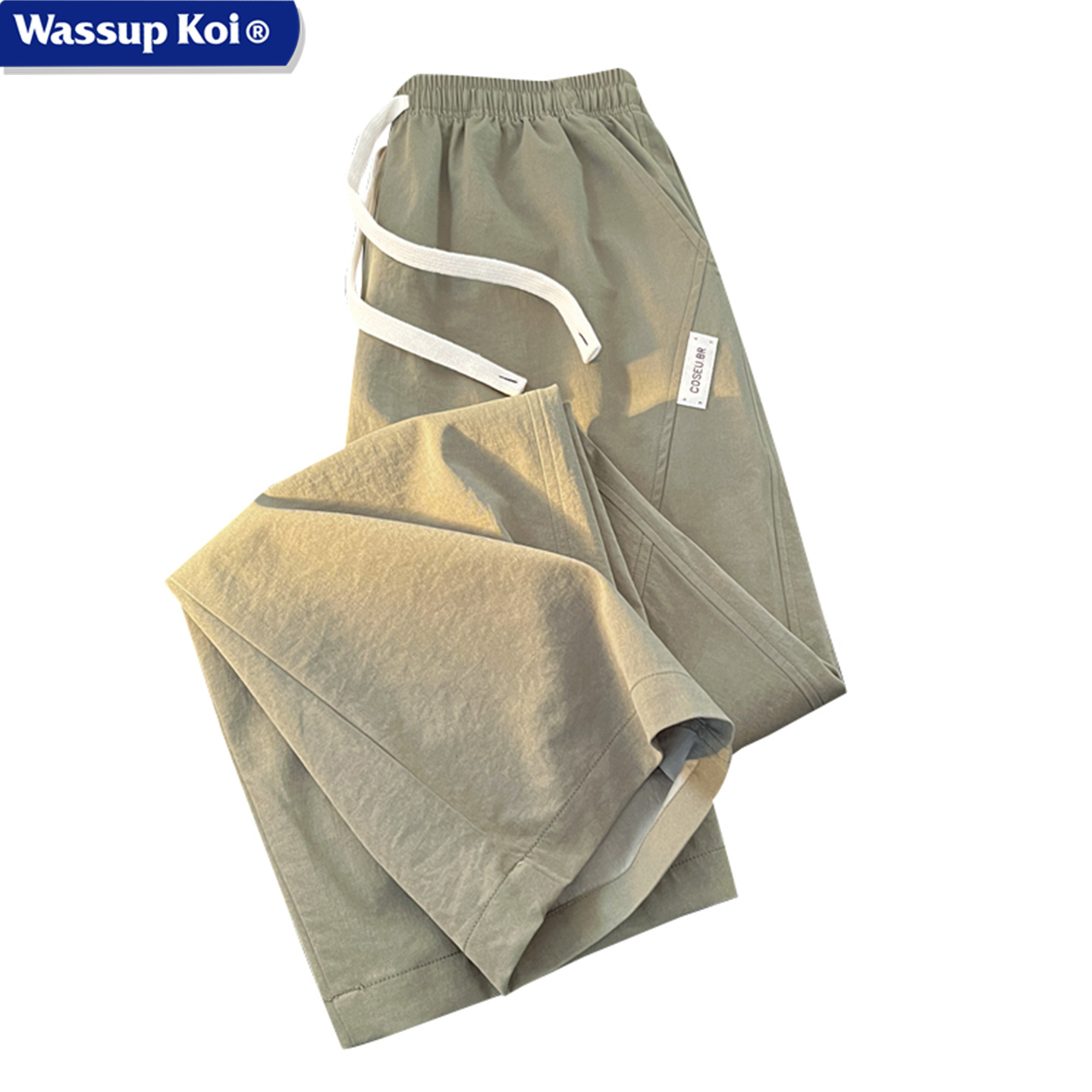 WASSUPKOI男裤子2025春秋休闲裤