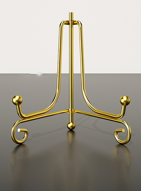 盘子支架工艺品架子瓷盘托架相框摆件赏盘碟子普洱茶展示架茶饼架