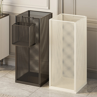 雨伞架家用门口雨伞雨衣收纳架酒店电梯口商用伞桶壁挂鞋柜极窄筒