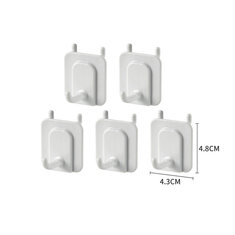 厨房洞洞板挂钩配件收纳盒置物架