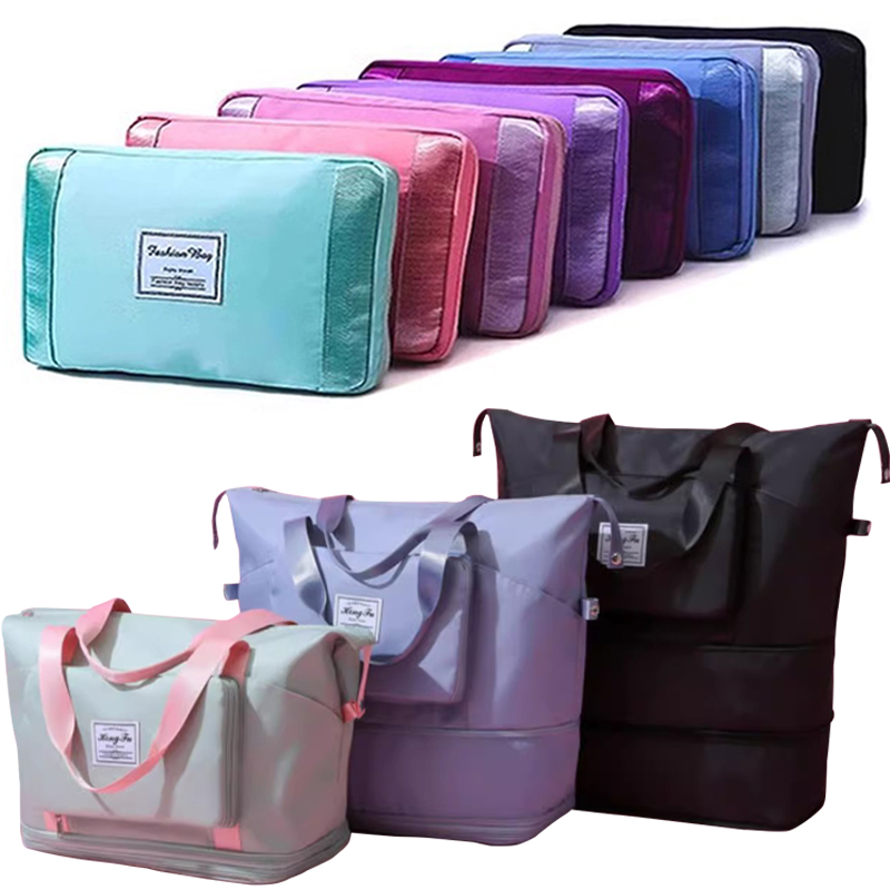 旅行包女大容量行李袋可折叠手提