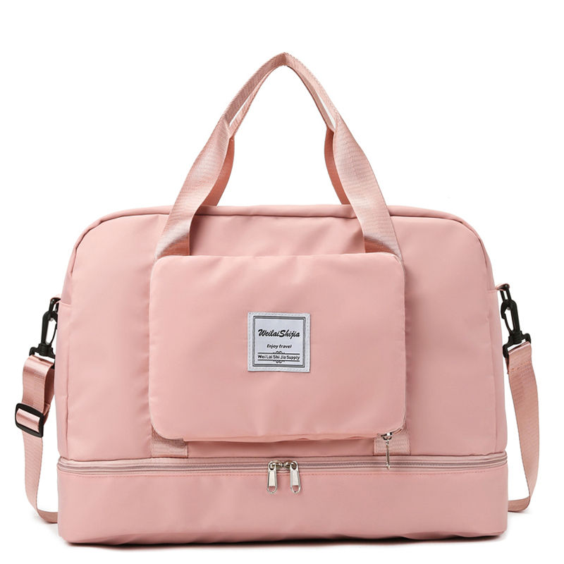 旅行包折叠超大容量套拉杆