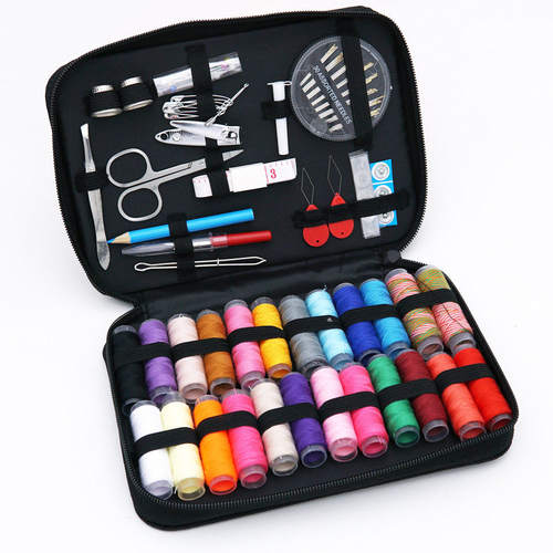 家用多功能针线缝补神器收纳针线盒针线套装工具学生宿舍便携线包