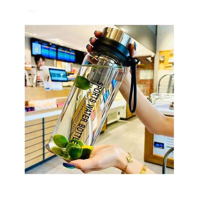 高级感玻璃杯男士夏季超大容量2000ml水杯茶水分离泡茶杯子家用