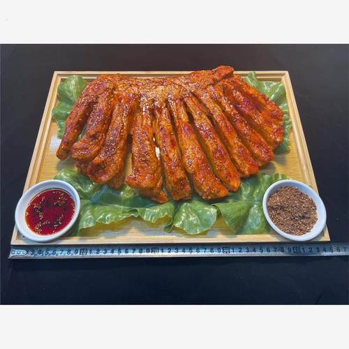 仿真菜食品模型烧烤样品烤羊排假菜影视表演拍摄拍照道具集成灶