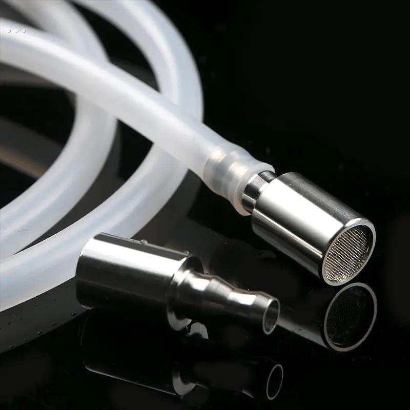 瓶装水进水管沉头加重不锈钢沉头茶几抽水软管茶具配件