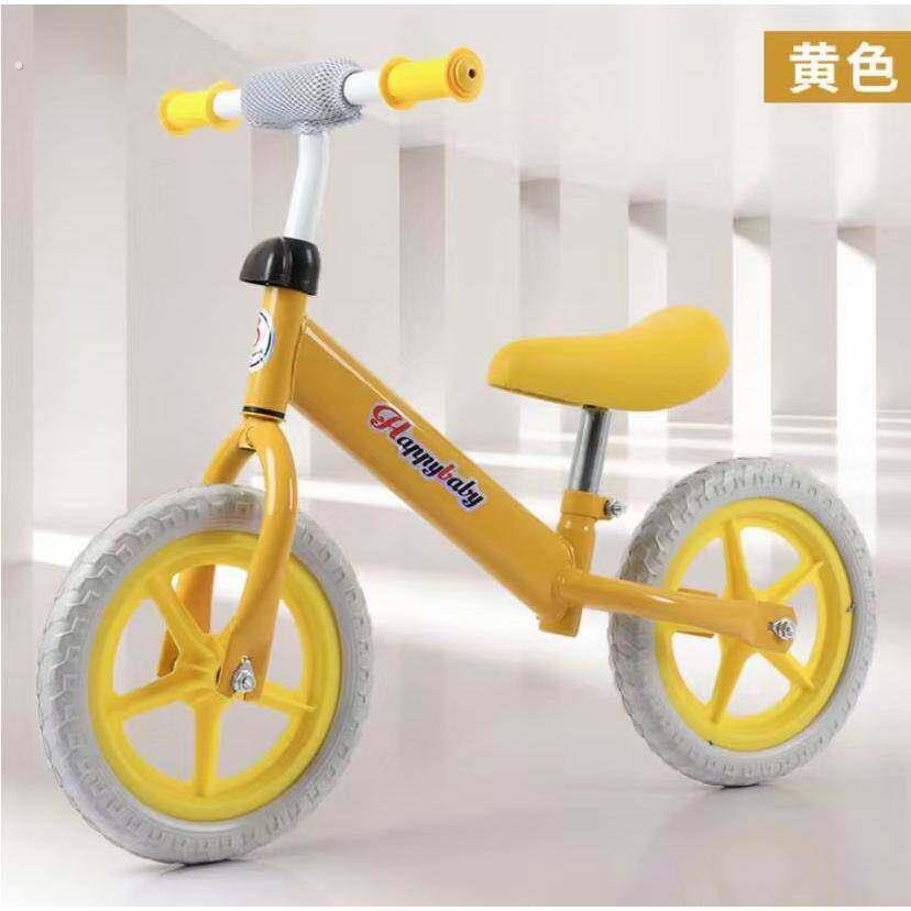少儿平衡车滑步车2-6岁小孩自行车无脚踏溜溜车可调节双轮滑行车