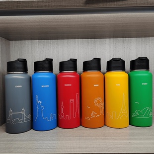 微瑕疵乐扣乐扣保温杯304不锈钢水杯运动水壶小学生男杯子大容量