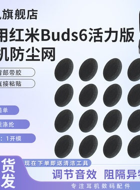 猎风适用RedmiBuds6活力版防尘网